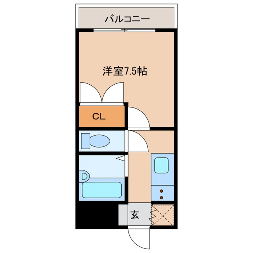 間取図 クオリティハイツ