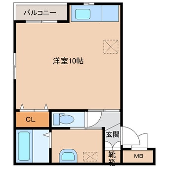 間取図 プティ・シャンブル