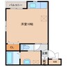 プティ・シャンブル 1Rの間取り