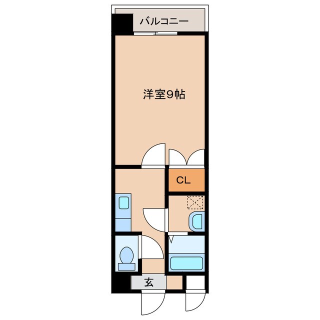 間取り図 トレステーラ鶴崎