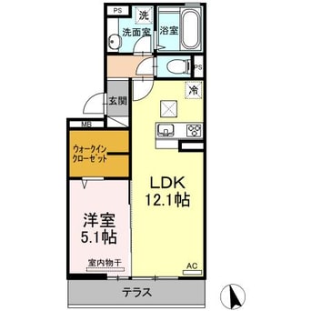 間取図 新春日Assort