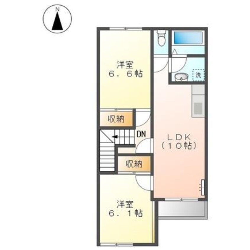 間取図 リバー　ビュー