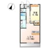 アールズ　ハイム 1LDKの間取り