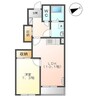 サンローズ蛍 1LDKの間取り