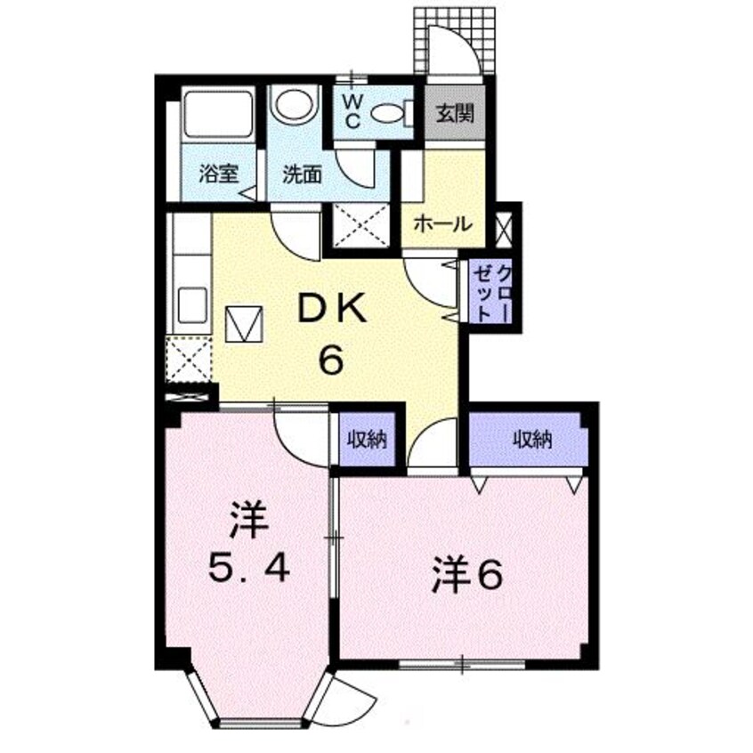 間取図 エトワール福