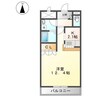 ルーラルⅡ 1Kの間取り