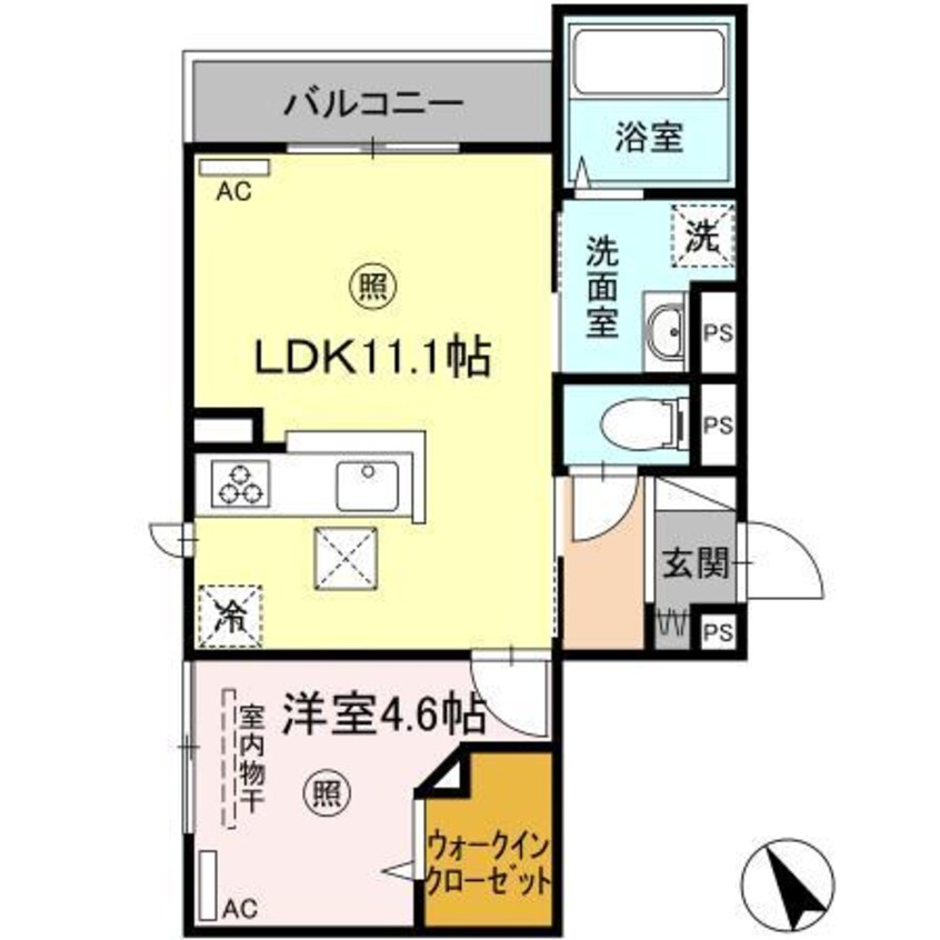 間取図 PREMILIFE新町