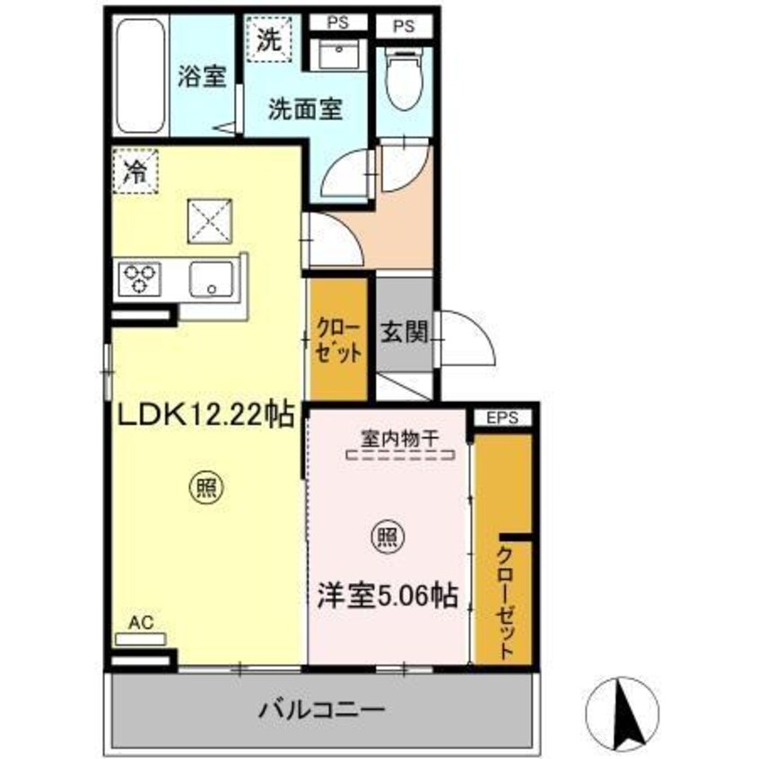 間取図 セジュールちさとⅤ