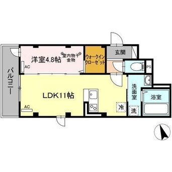 間取図 アルカディア末広