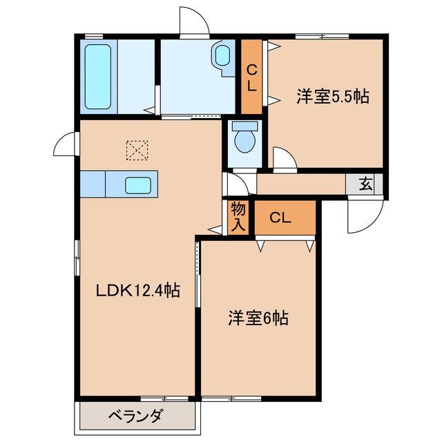 間取り図 ステラコート浜