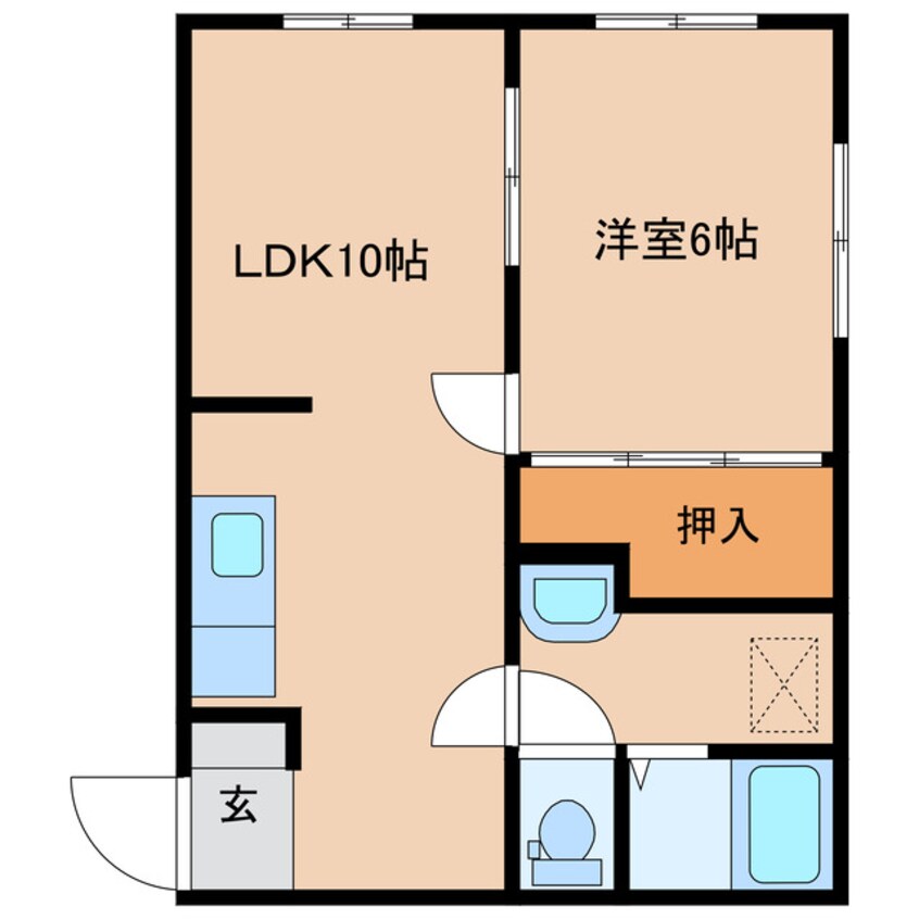 間取図 ファミリア豊町