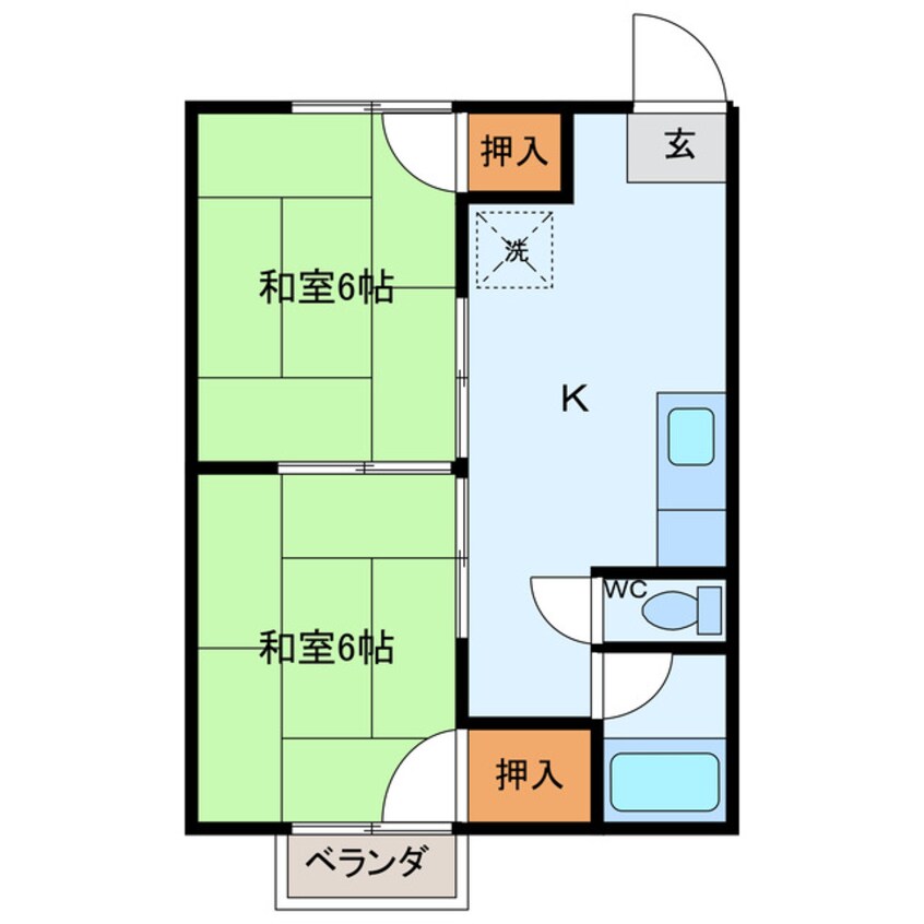 間取図 グリーンハウス