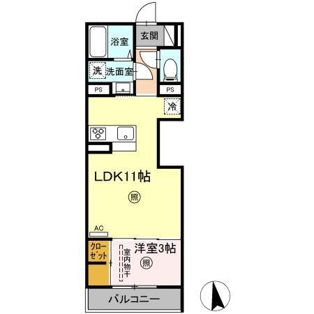 間取り図 グランリュクス上野丘東