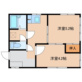 間取図 ユナイテッド中央町ビル