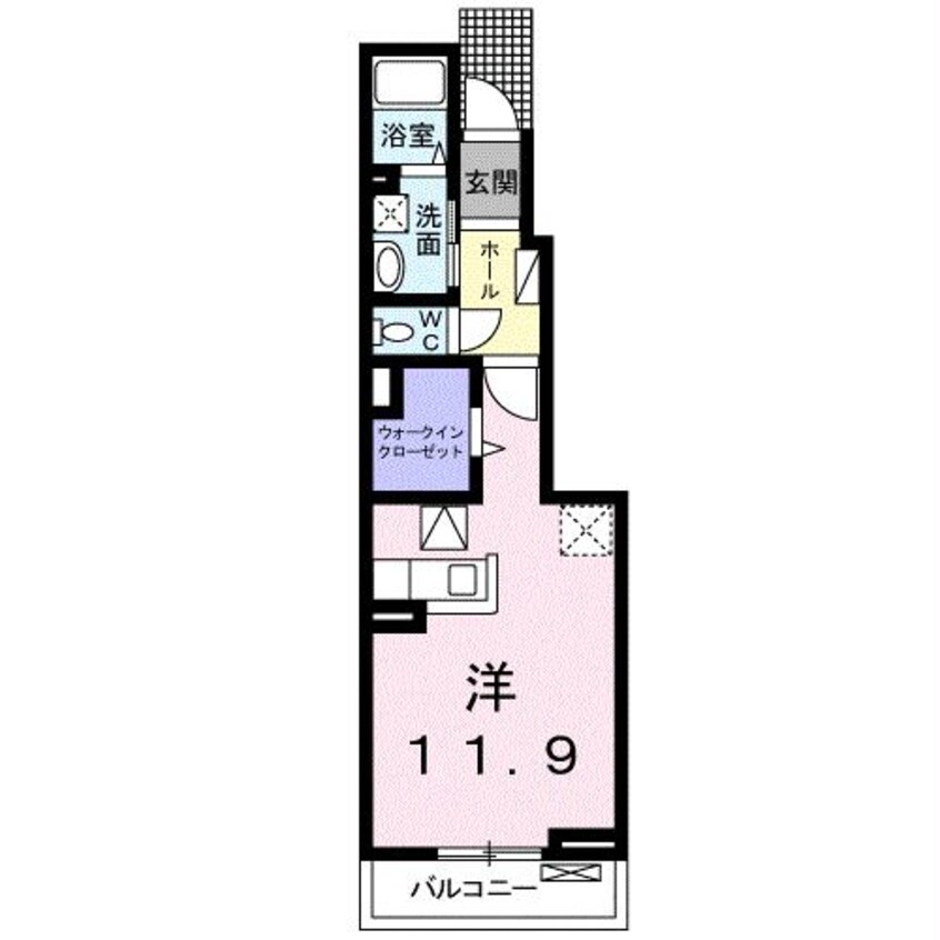 間取図 ブローテ