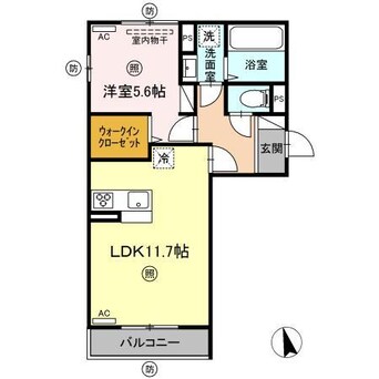 間取図 PREMILIFE汐見