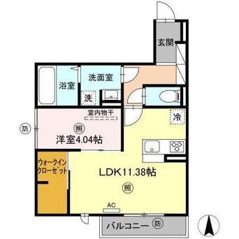 間取図 アン・シャトウⅣ