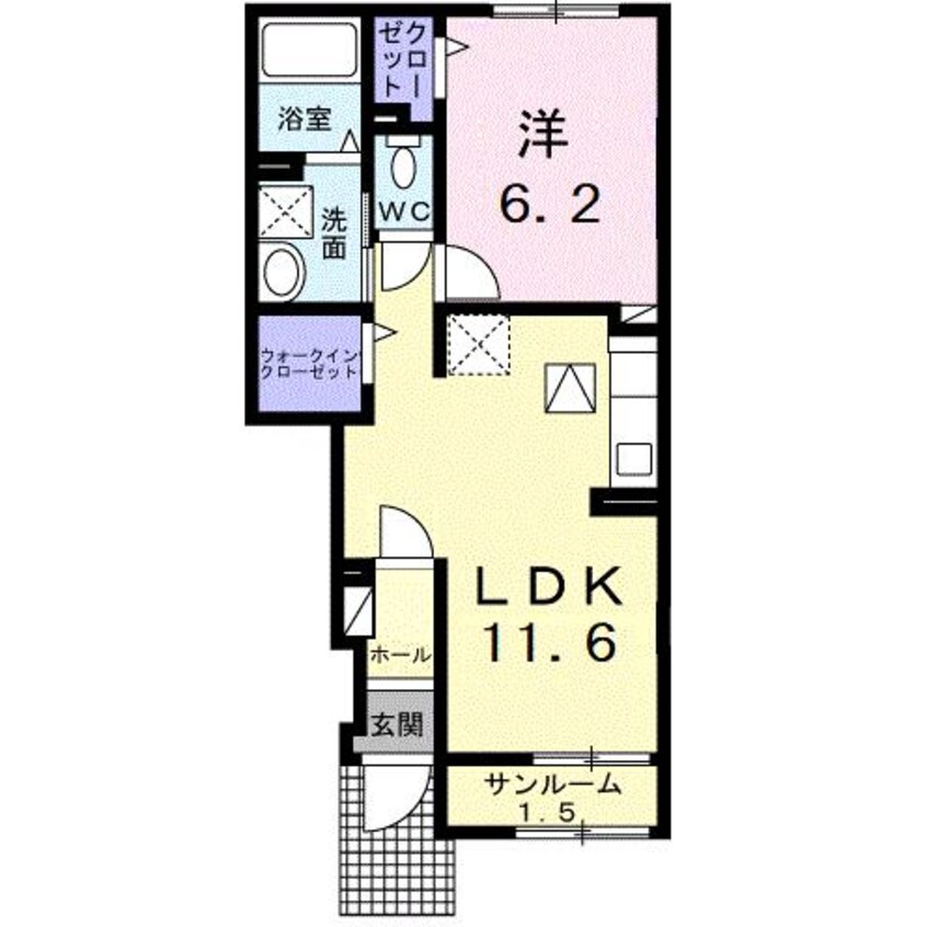 間取図 ステラ1-MY
