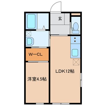 間取図 BOX-M EAST