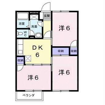 間取図 チャレロ21B