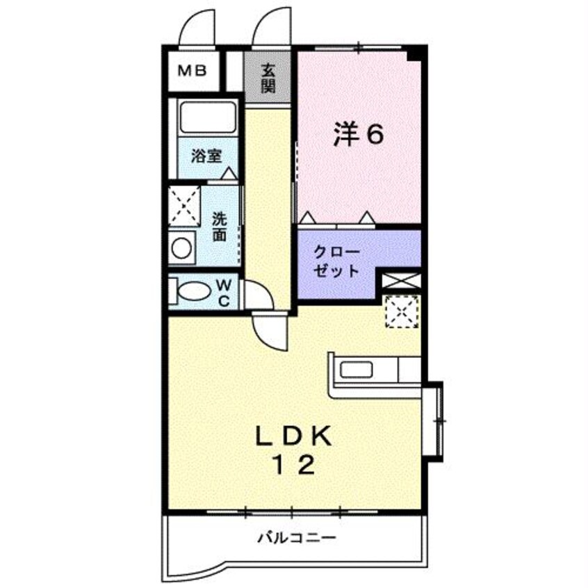 間取図 グレイス天然館