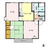 エクセルコート 3DKの間取り