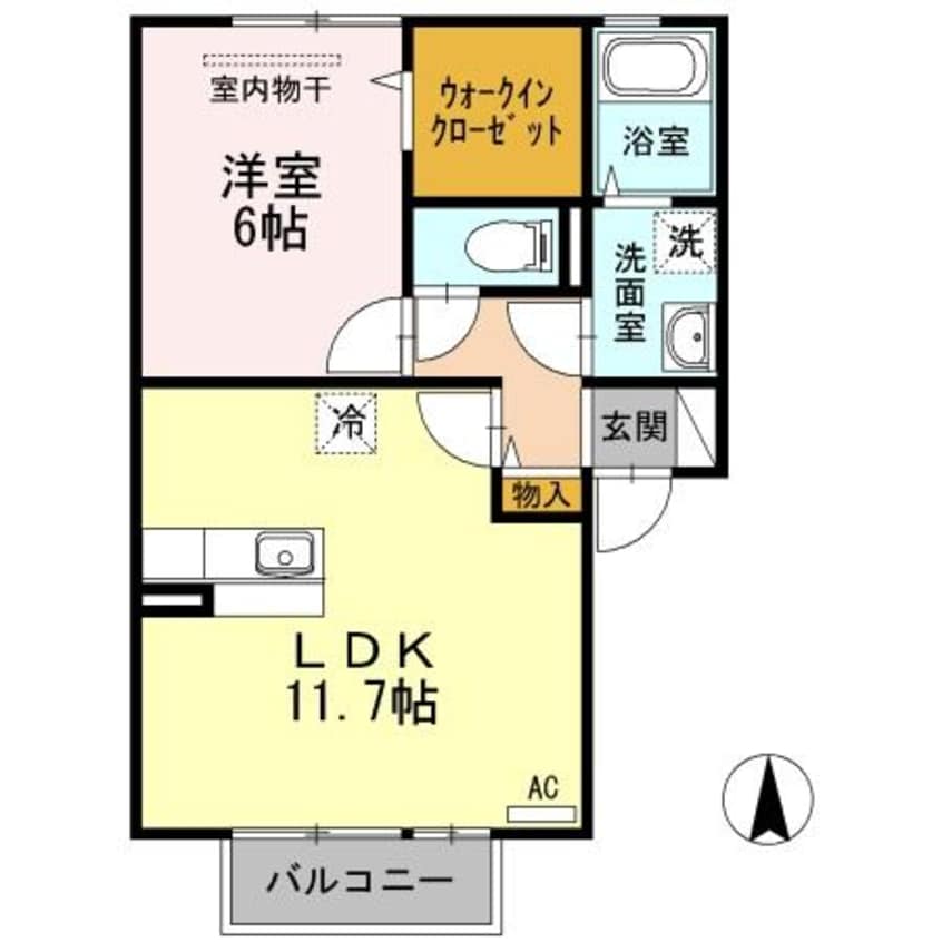 間取図 メゾン・ド・ＴＥＲＲＡ