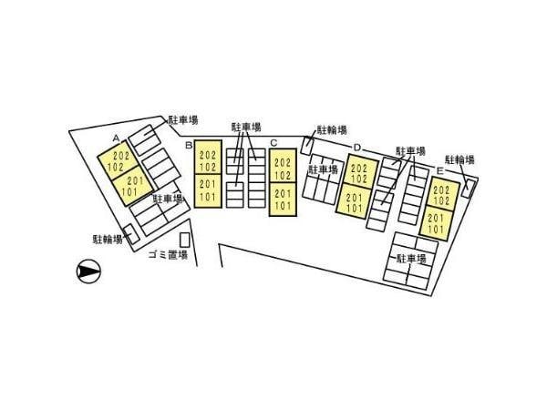  サン　カルチェあいおい　E