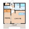 Sungrace Casa 1LDKの間取り