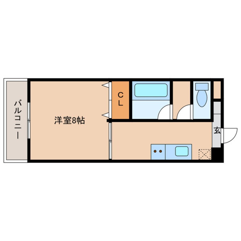 間取図 アグレアブルゴトウⅡ