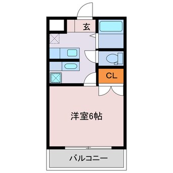 間取図 シャトレ原新町