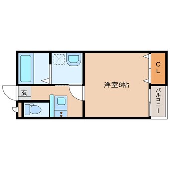 間取図 CSK汐見Ⅱ