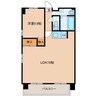 サザンブライト萩原 1LDKの間取り