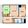 ガーデンハイツ松岡 3LDKの間取り
