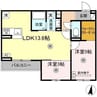 PREMILIFE萩原 2LDKの間取り