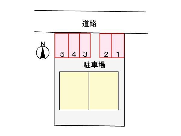 駐車場配置図 エトワールⅣ