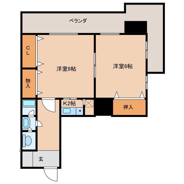 間取り図 インペリアルKAKU