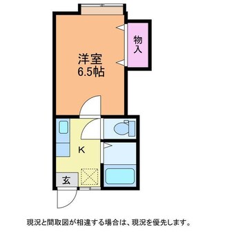 間取図 アーサ新通西