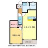 ディアコート青山 1LDKの間取り