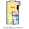 アコーダンス松田 1Kの間取り