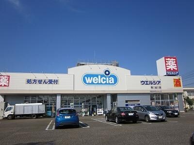 ウエルシア青山店(ドラッグストア)まで822m ヴェルベ小針