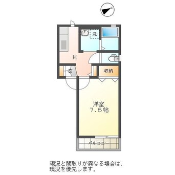 間取図 メゾンディアス