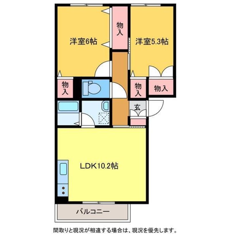 間取図 メゾン・ベレオ