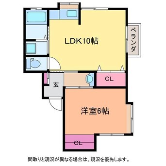 間取図 メゾンテラオ