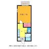 コーポあじさい 1Kの間取り