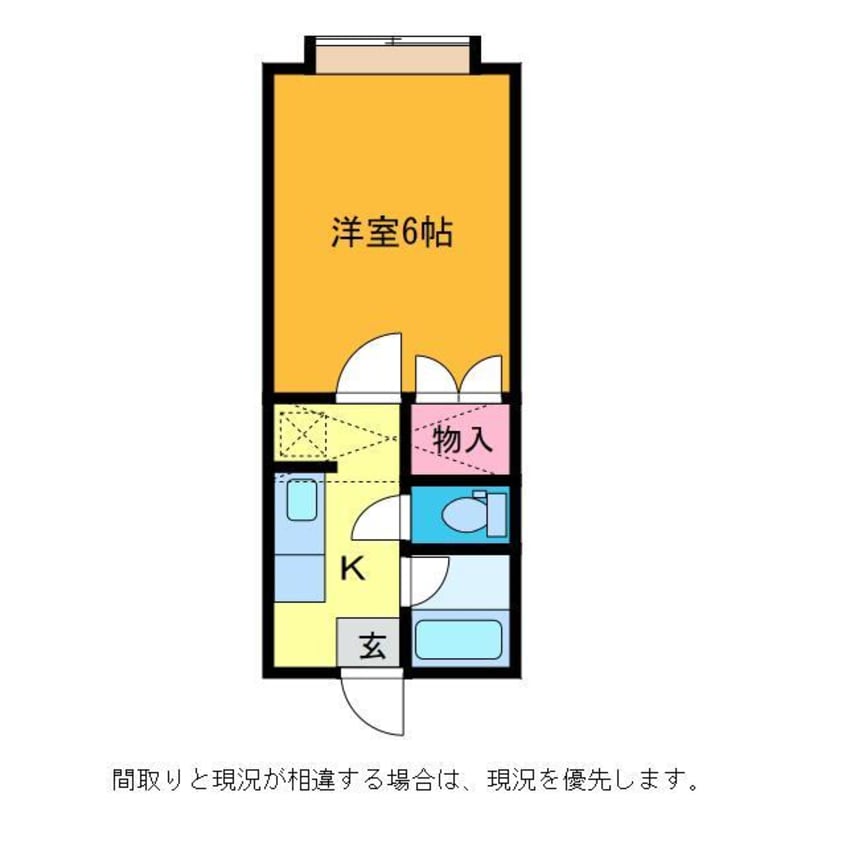 間取図 メゾンタッセル