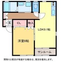 グランビル小針の間取図