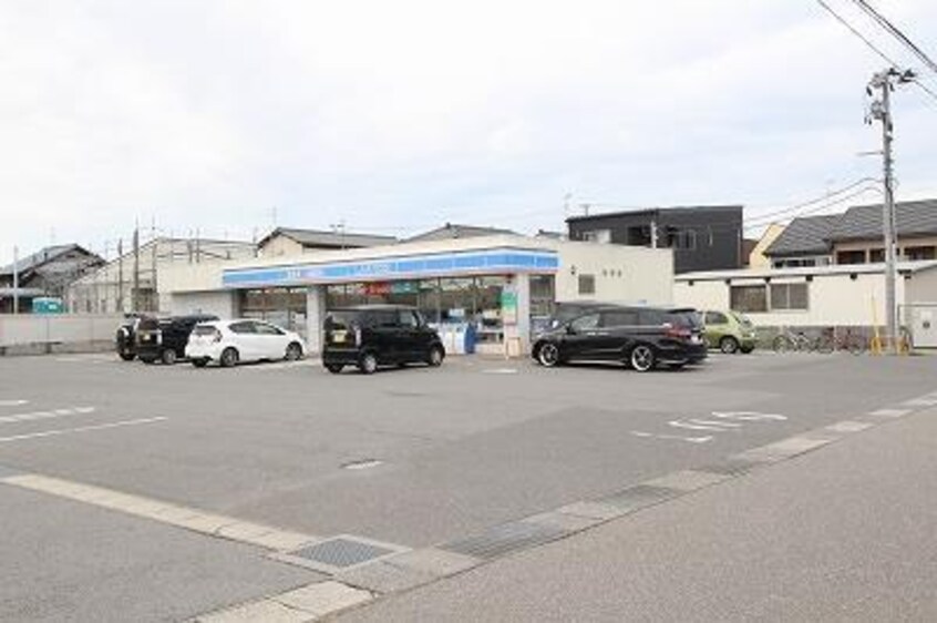 ローソン新潟大野町店(コンビニ)まで1105m ｗｉｓｔｅｒｉａ（ウイステリア）