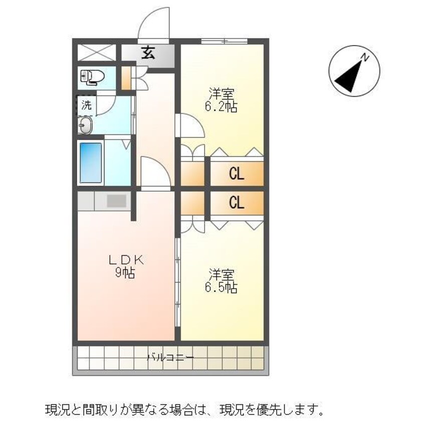 間取図 T＆K寺尾前通