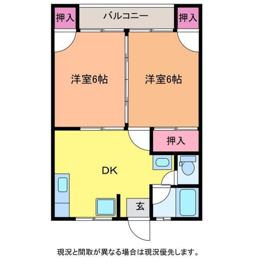 間取図 ハイツT＆K